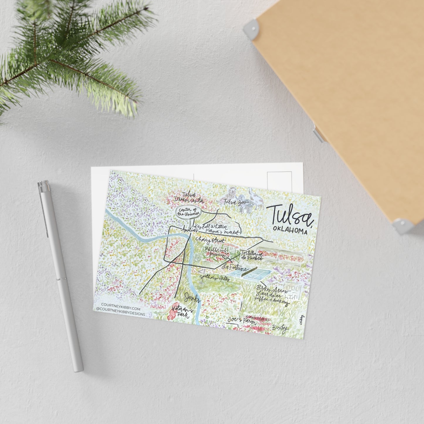Tulsa Fine Art Postcards