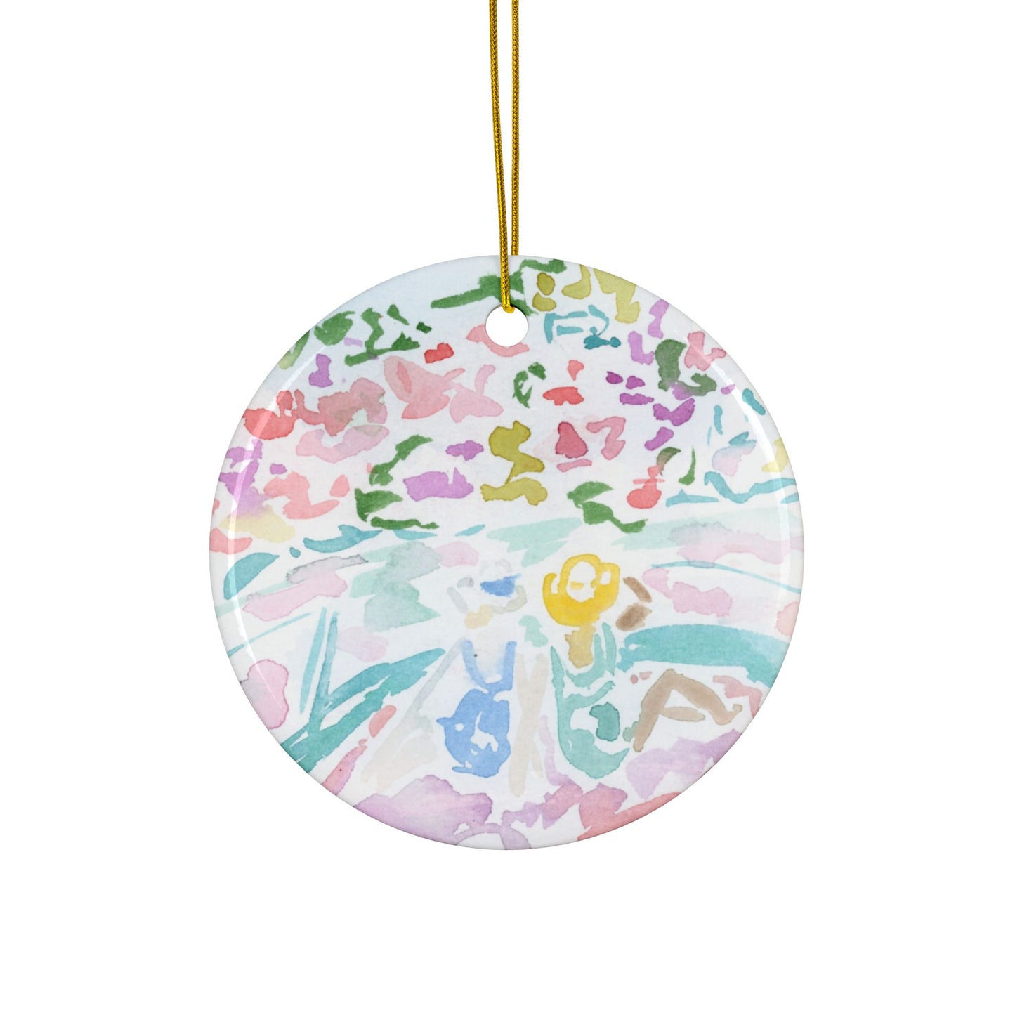 Salty Ceramic Ornaments, Double-Sided