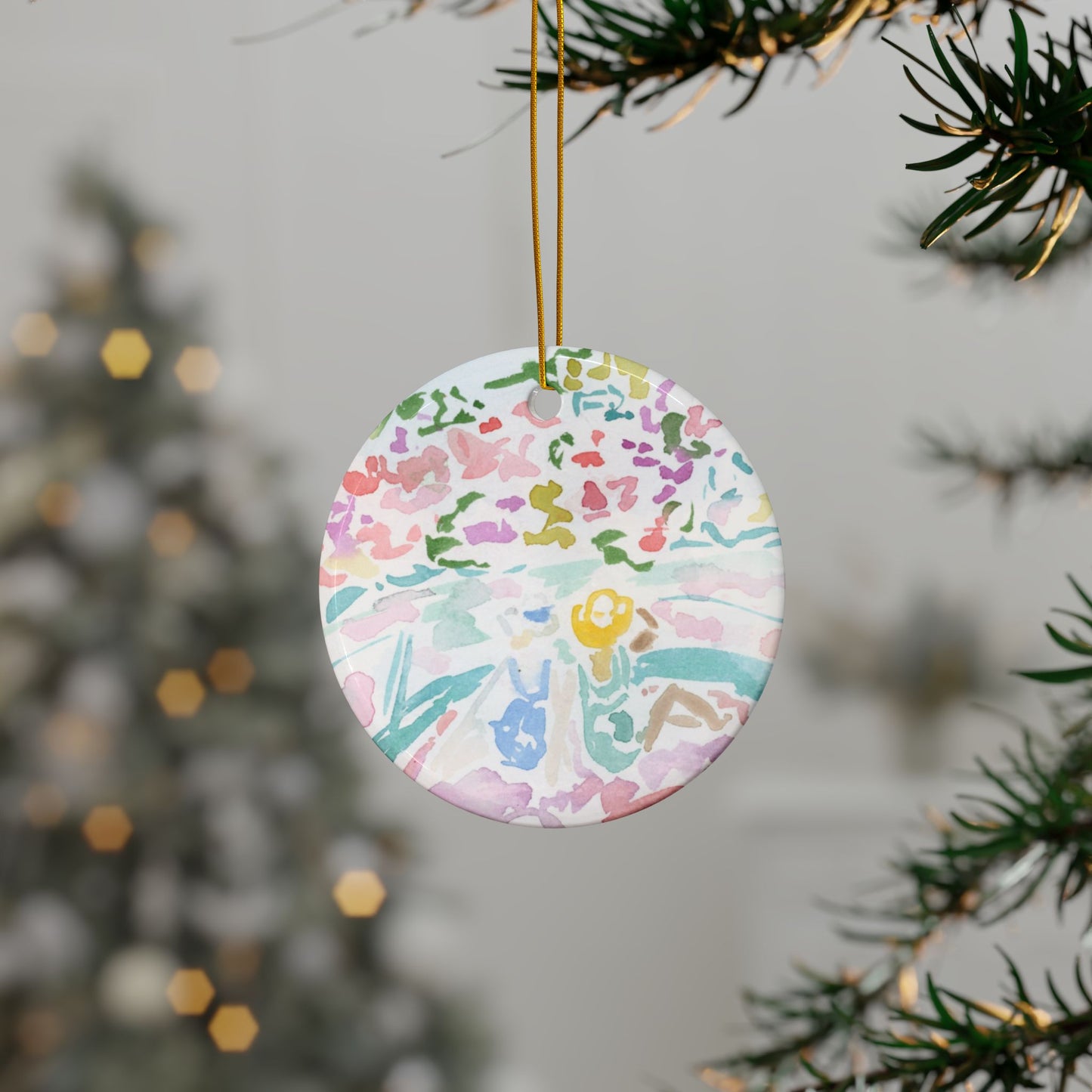 Salty Ceramic Ornaments, Double-Sided