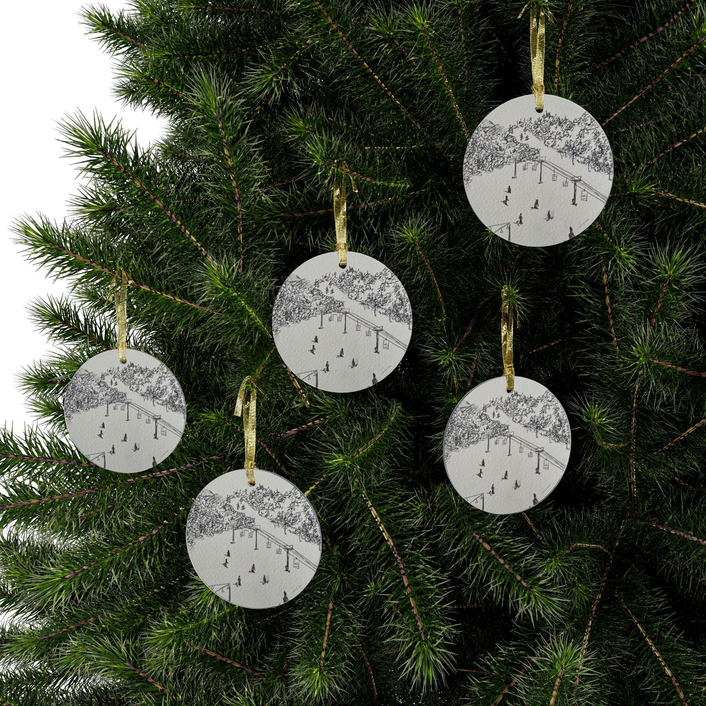 Aspen Acrylic Ornament