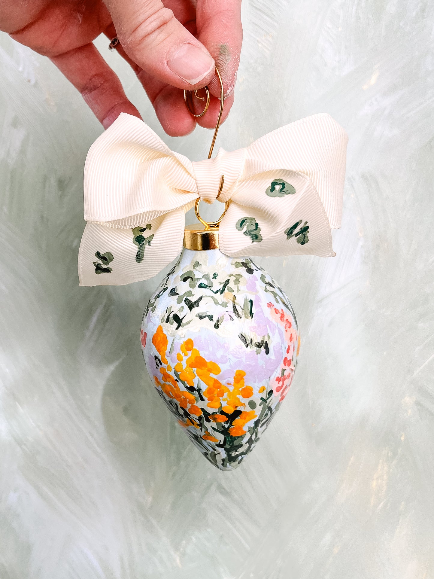 In the Garden Floral Ornament | Holiday 2024 Limited Edition