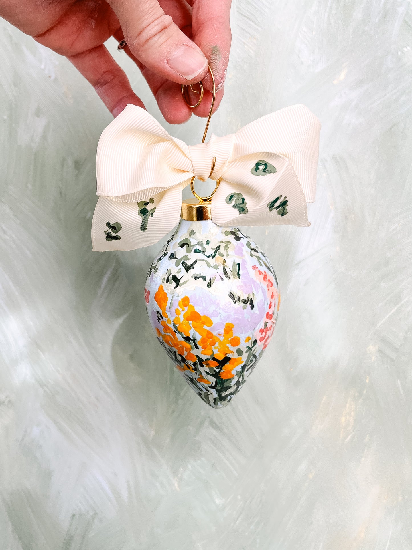 In the Garden Floral Ornament | Holiday 2024 Limited Edition
