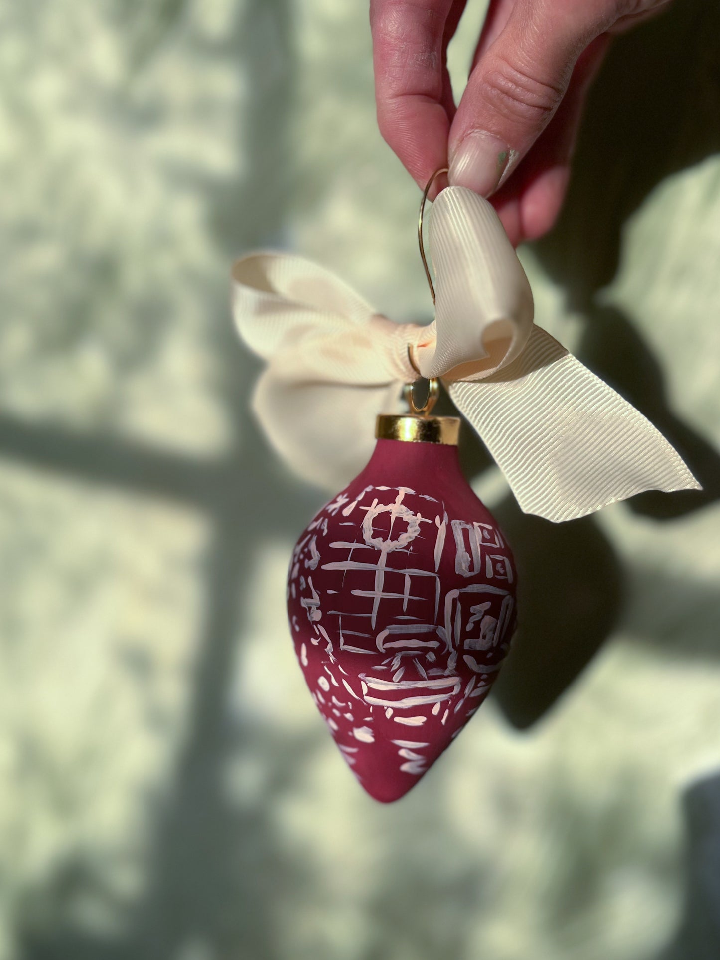Kindred Bauble in Wine | Holiday 2024 Limited Edition