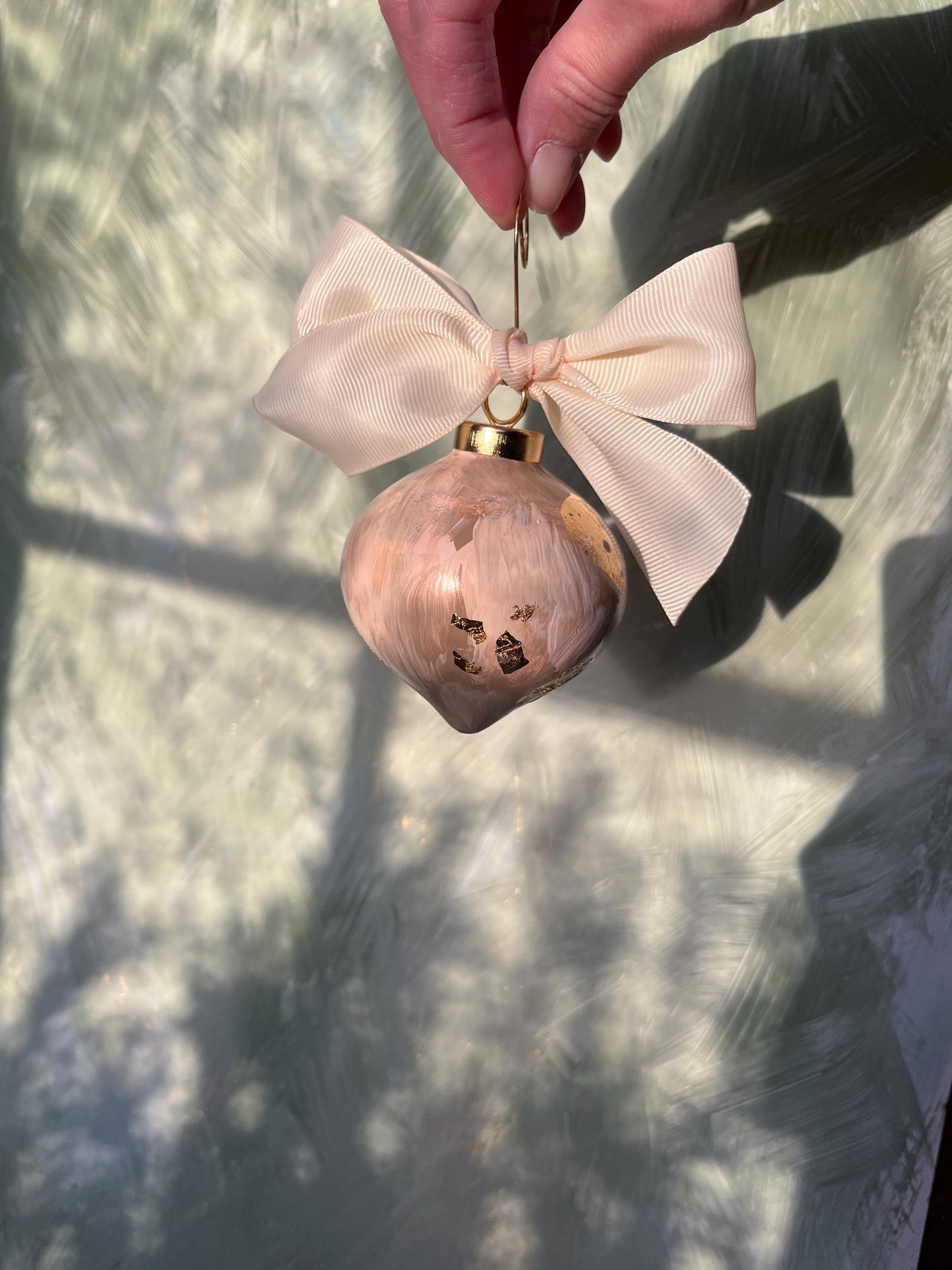 Abstract Gold Ornament | Holiday 2024 Limited Edition