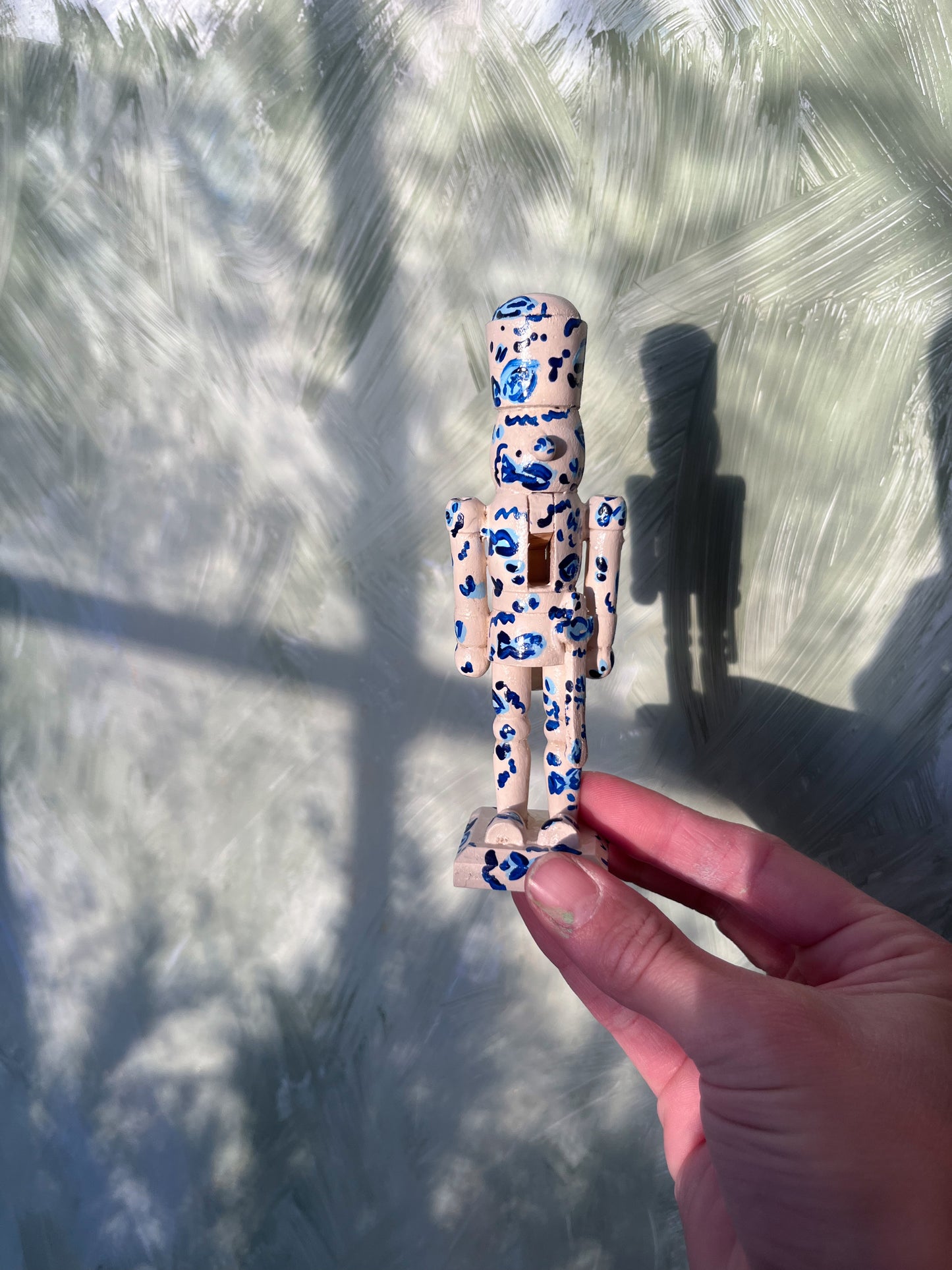 Delft Blue Go Fish Nutcracker Ornament | Holiday 2024 Limited Edition