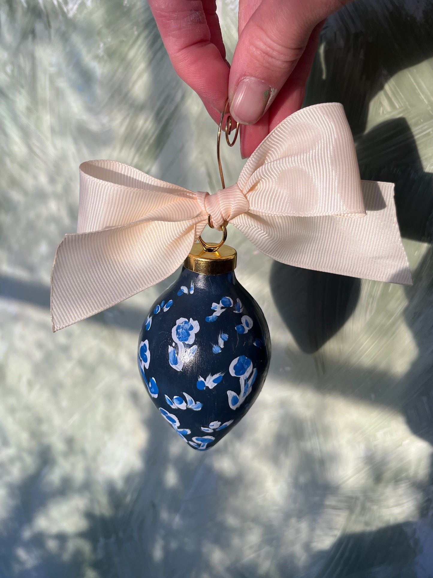 Dark Delft Blue Bauble | Holiday 2024 Limited Edition