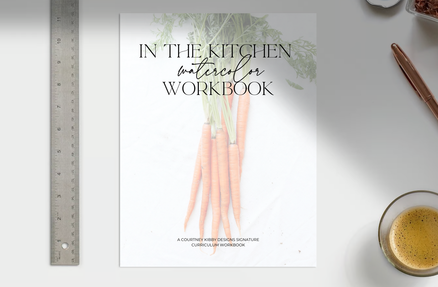 Floral Watercolor Workbook Digital Download