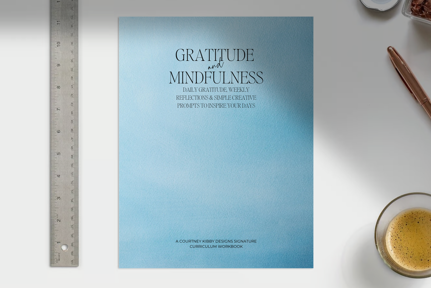 Gratitude and Mindfulness Watercolor Workbook