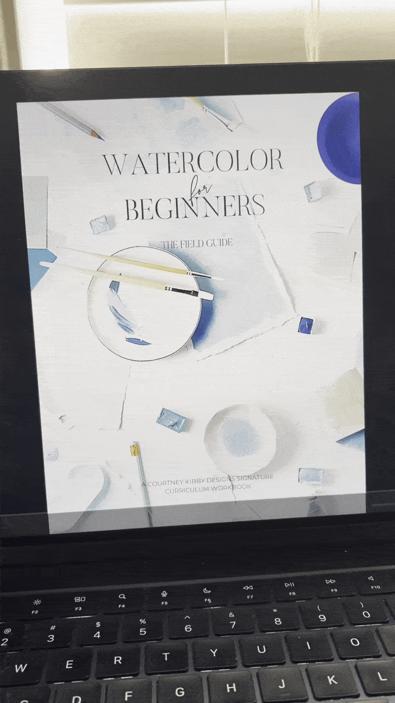 Watercolor For Beginners Digital Download