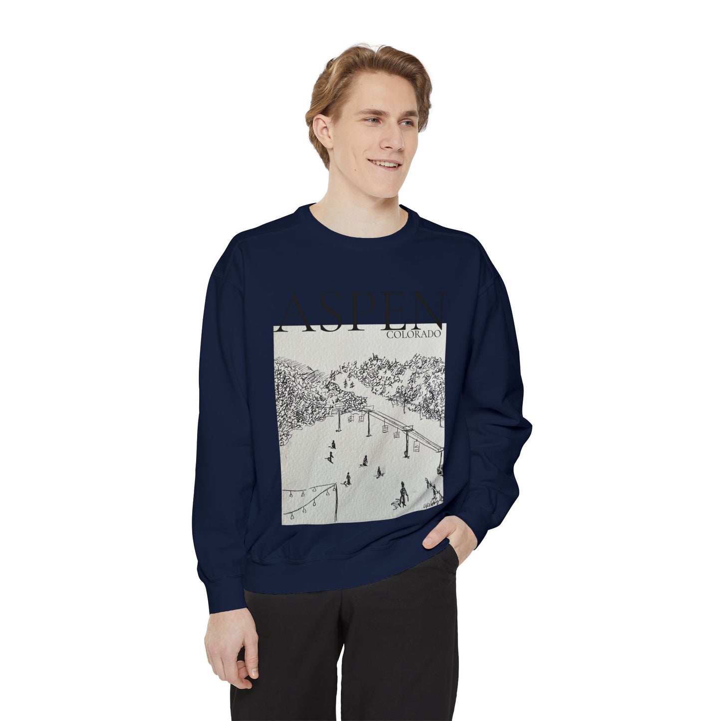 Aspen Garment-Dyed Sweatshirt