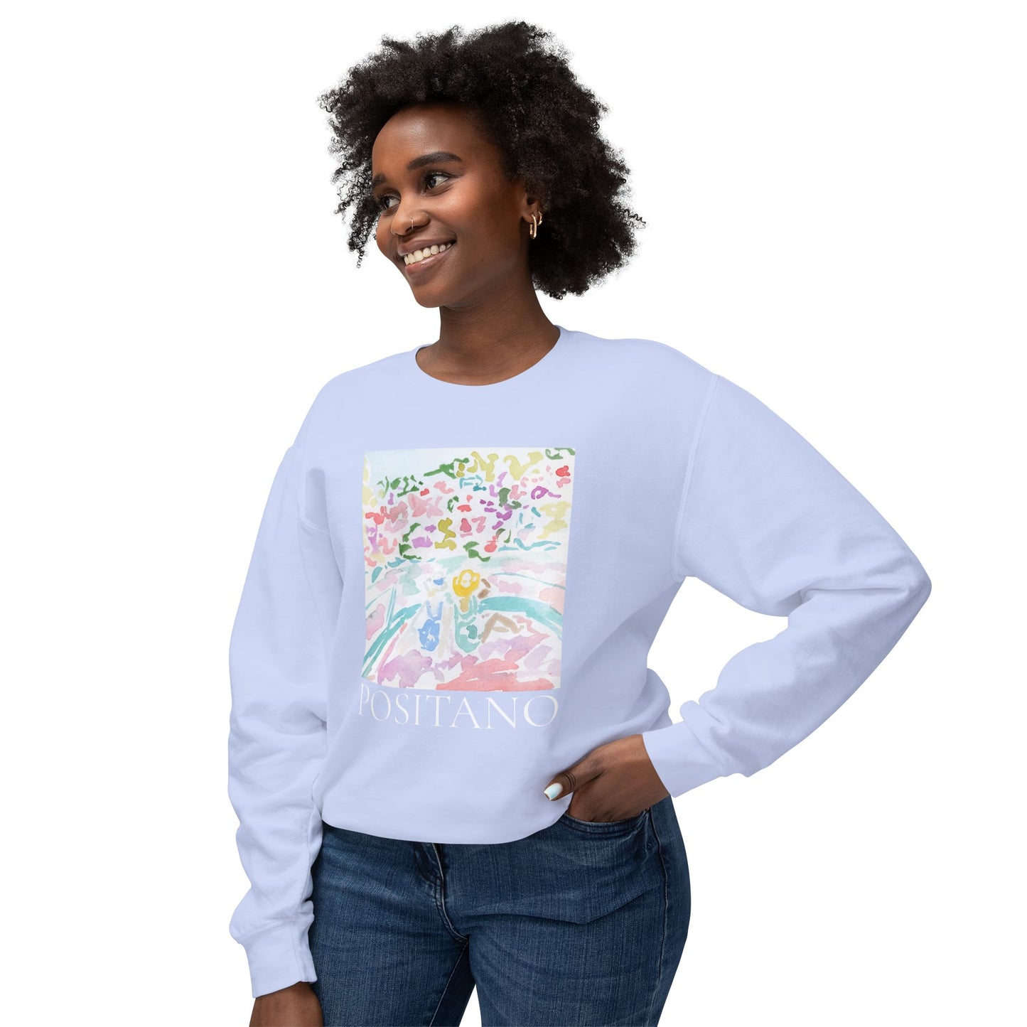 Positano Lightweight Crewneck Sweatshirt