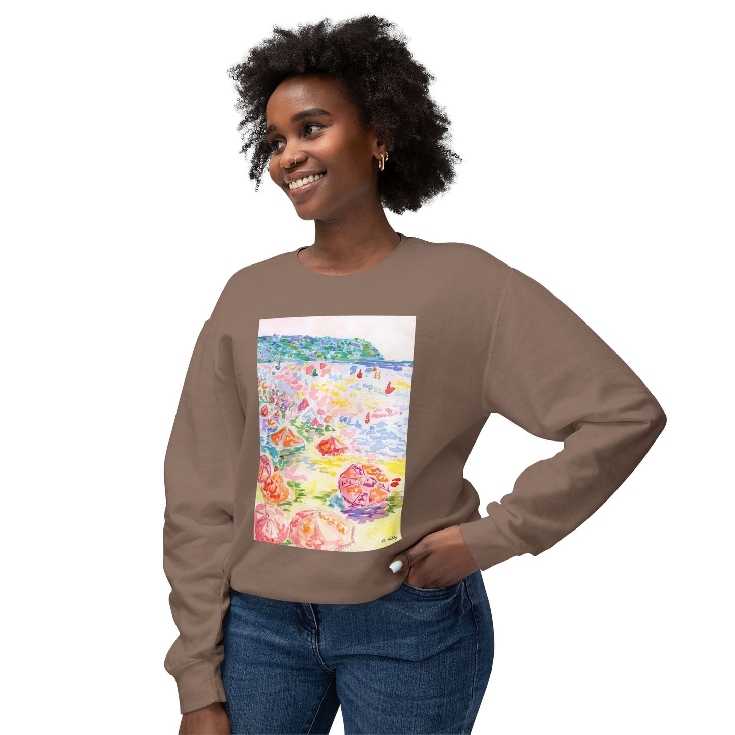 Amalfi Coast II Lightweight Crewneck Sweatshirt