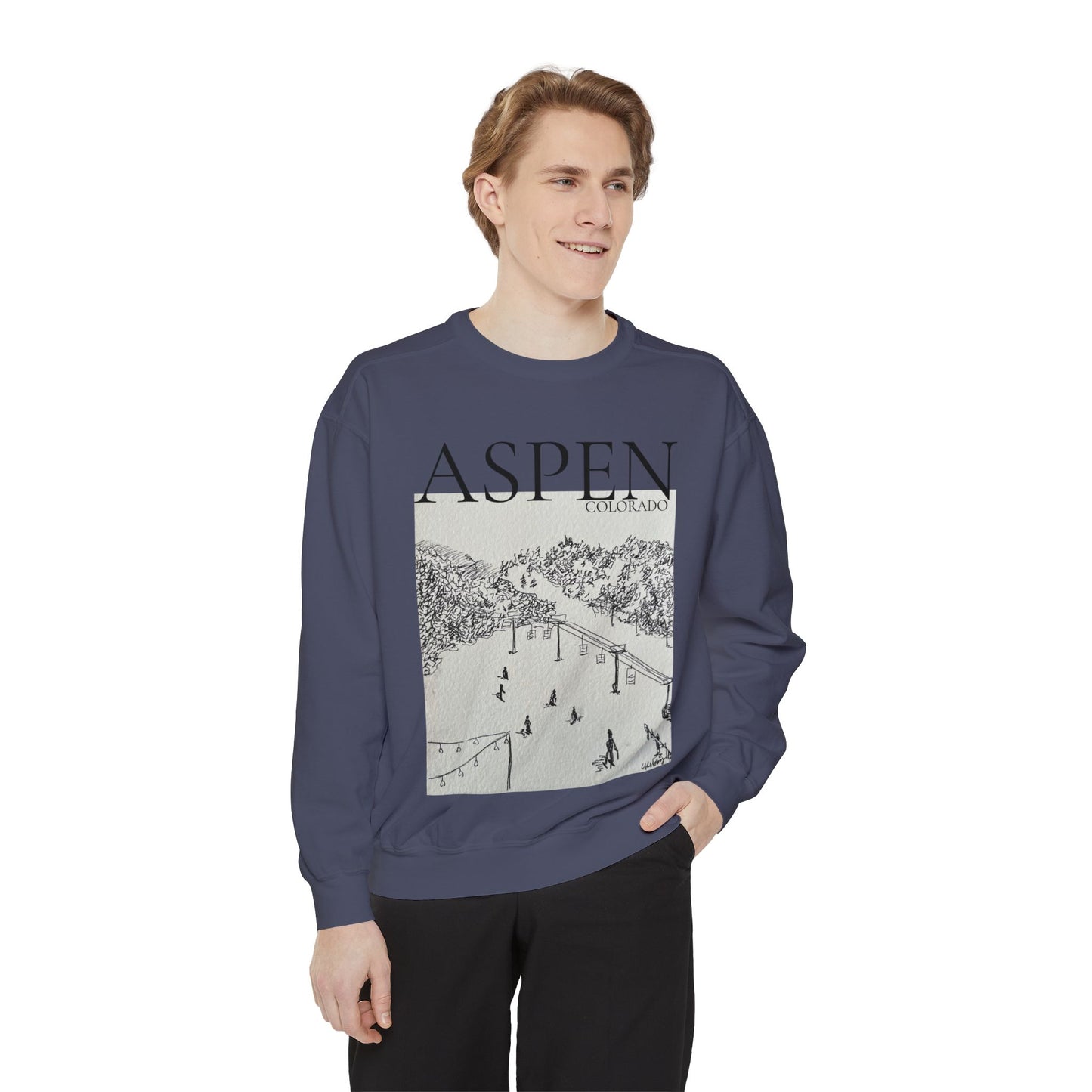 Aspen Garment-Dyed Sweatshirt