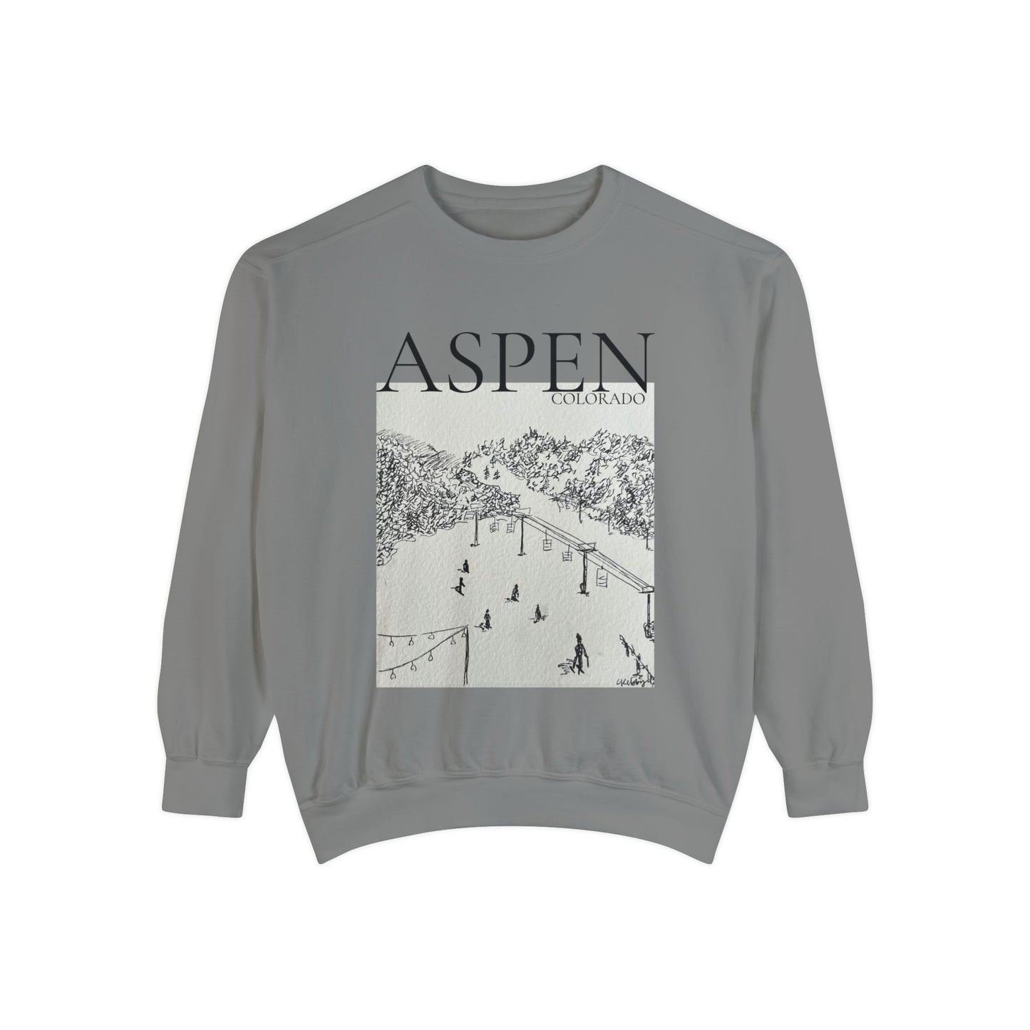 Aspen Garment-Dyed Sweatshirt