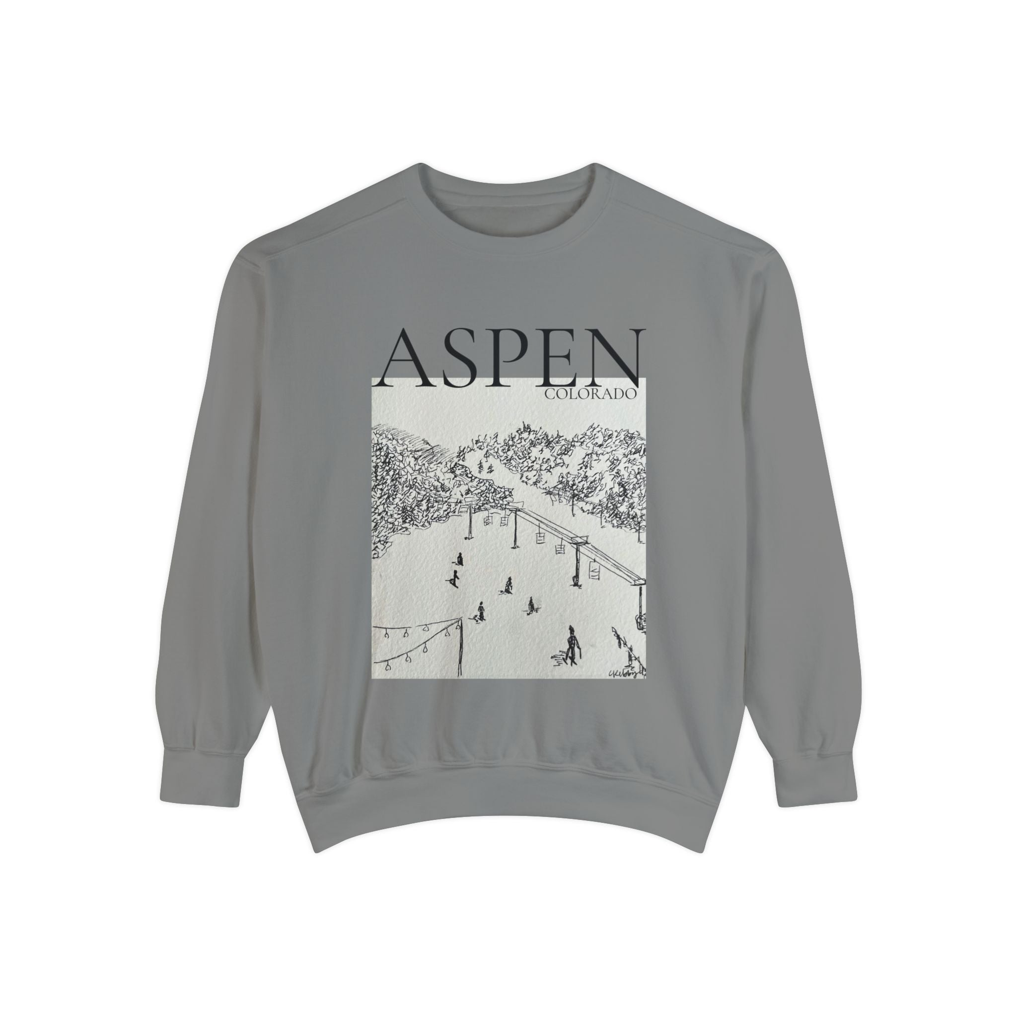 Aspen Garment-Dyed Sweatshirt