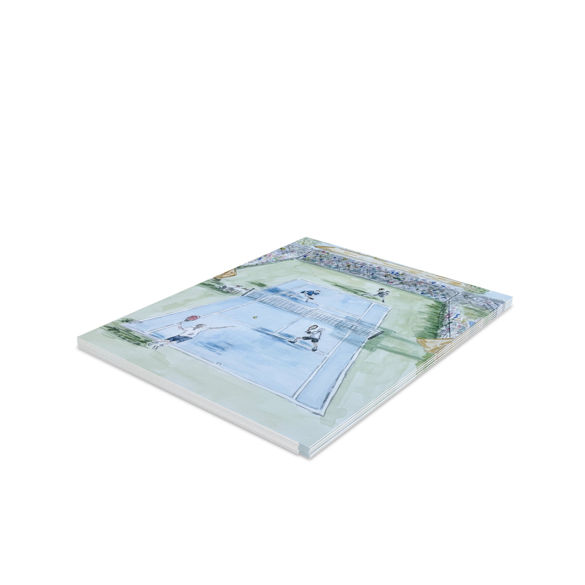 Greeting Cards Set - Tennis Match Collection - 8, 16, and 24 pcs supporting First Serve Tulsa