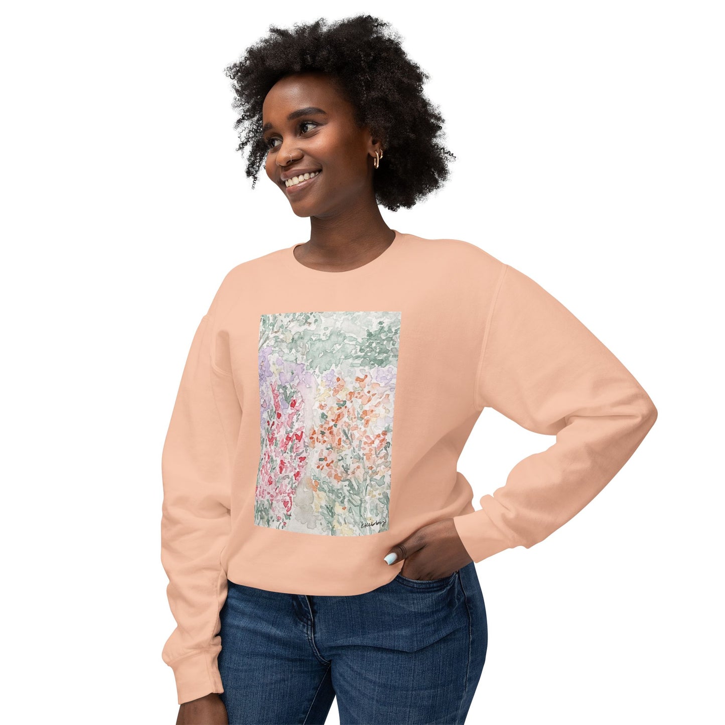 In the Flowers Lightweight Crewneck Sweatshirt