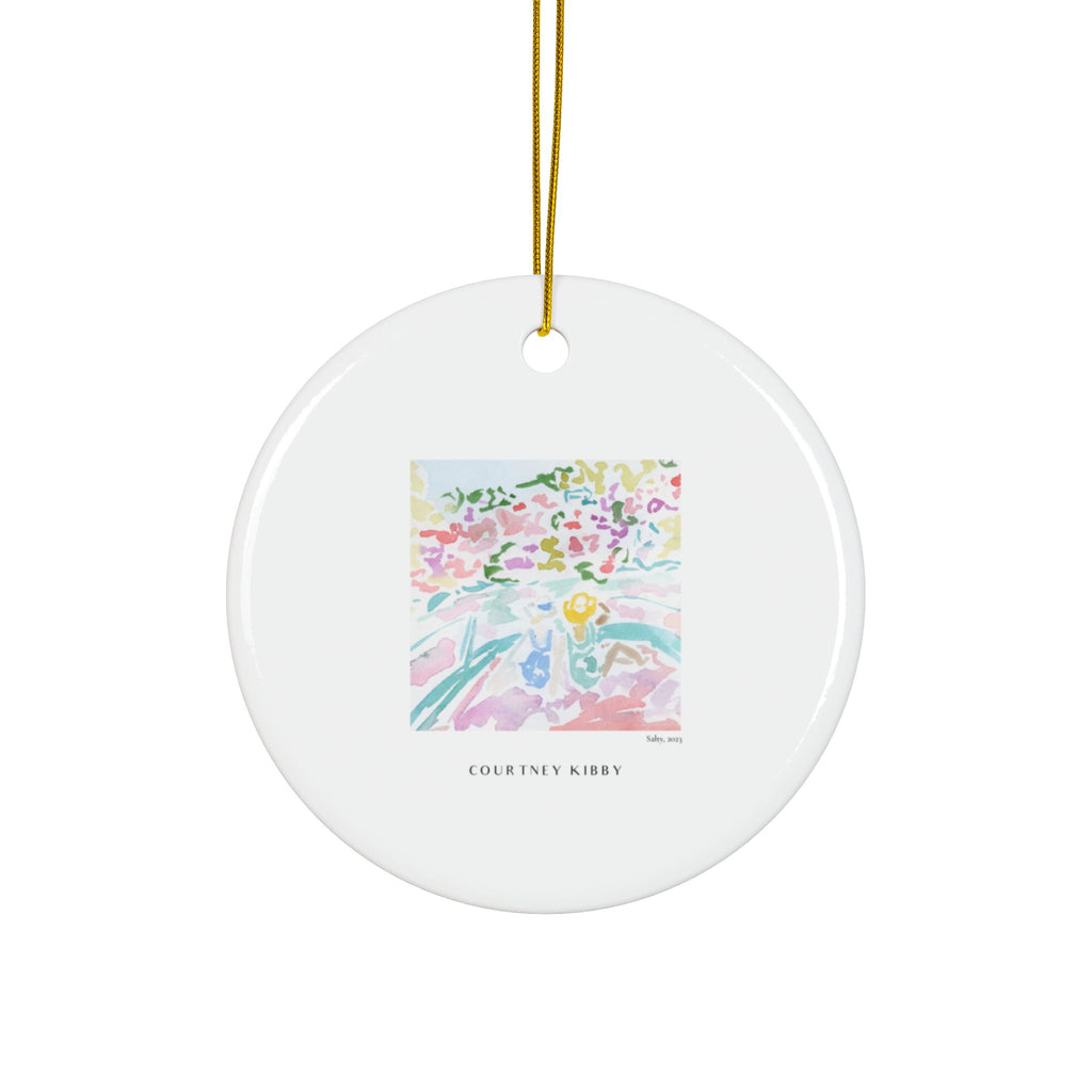 Salty Ceramic Ornaments, Double-Sided