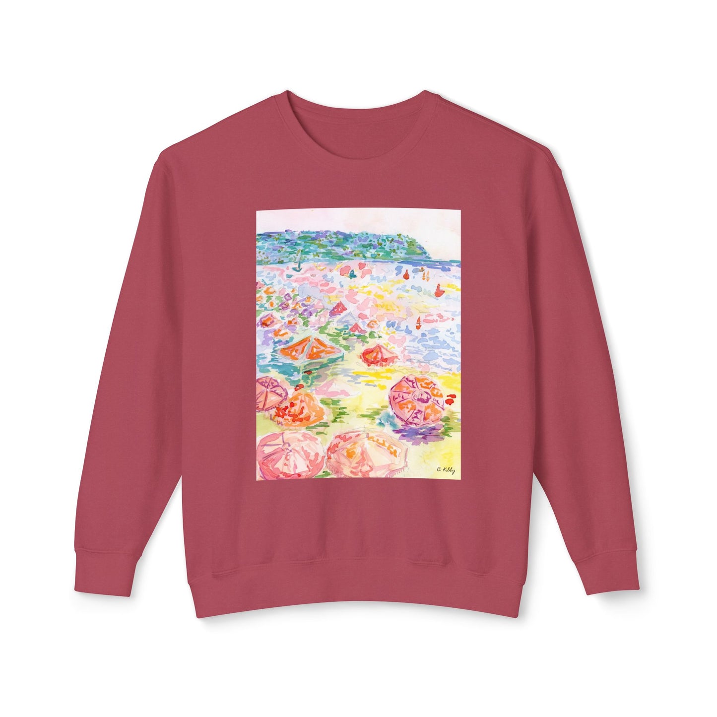 Amalfi Coast II Lightweight Crewneck Sweatshirt