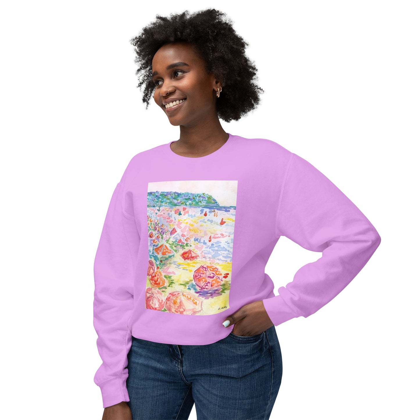 Amalfi Coast II Lightweight Crewneck Sweatshirt