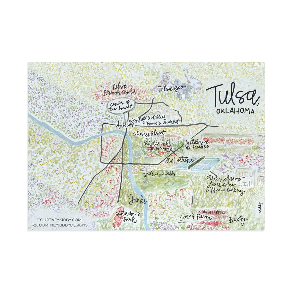 Tulsa Fine Art Postcards