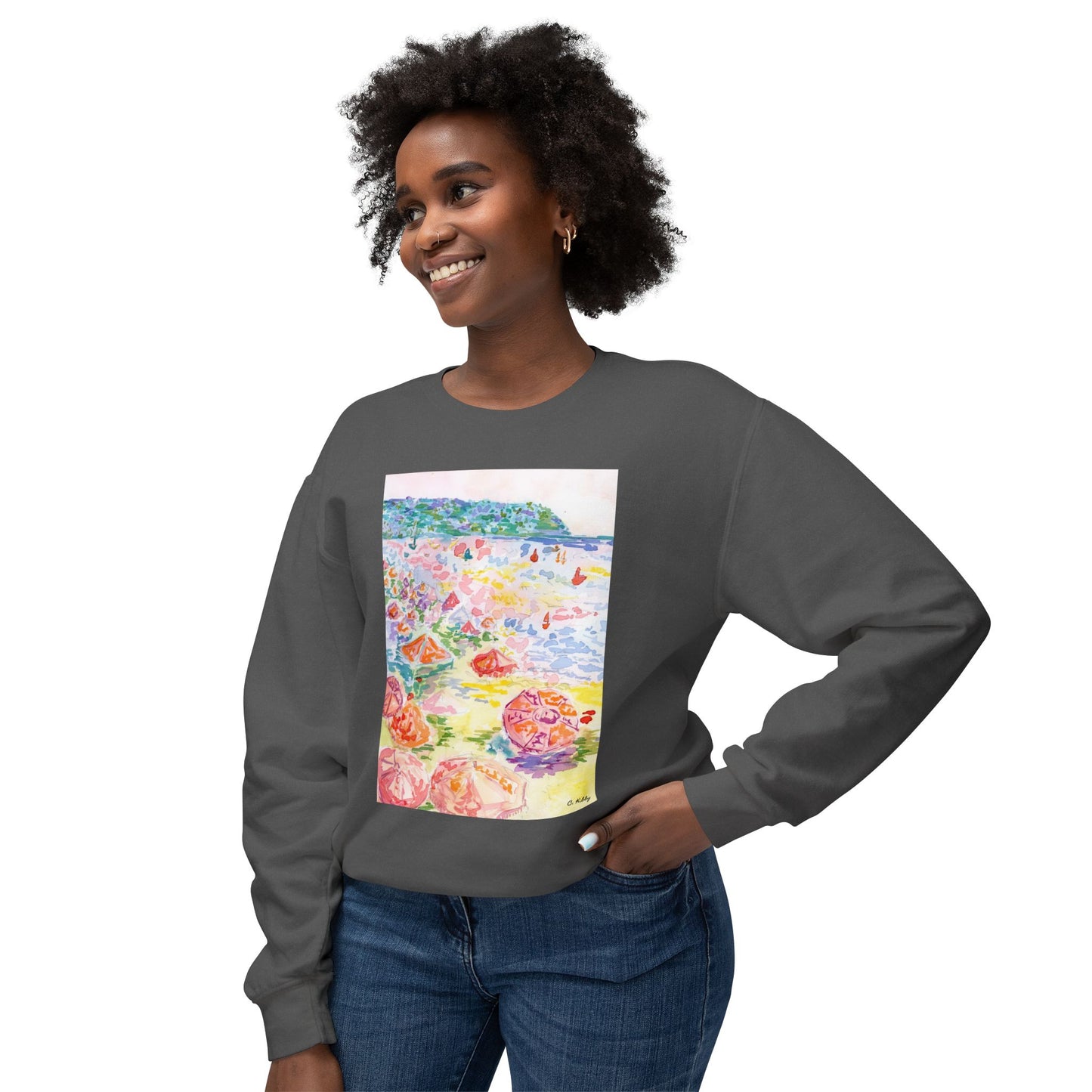 Amalfi Coast II Lightweight Crewneck Sweatshirt