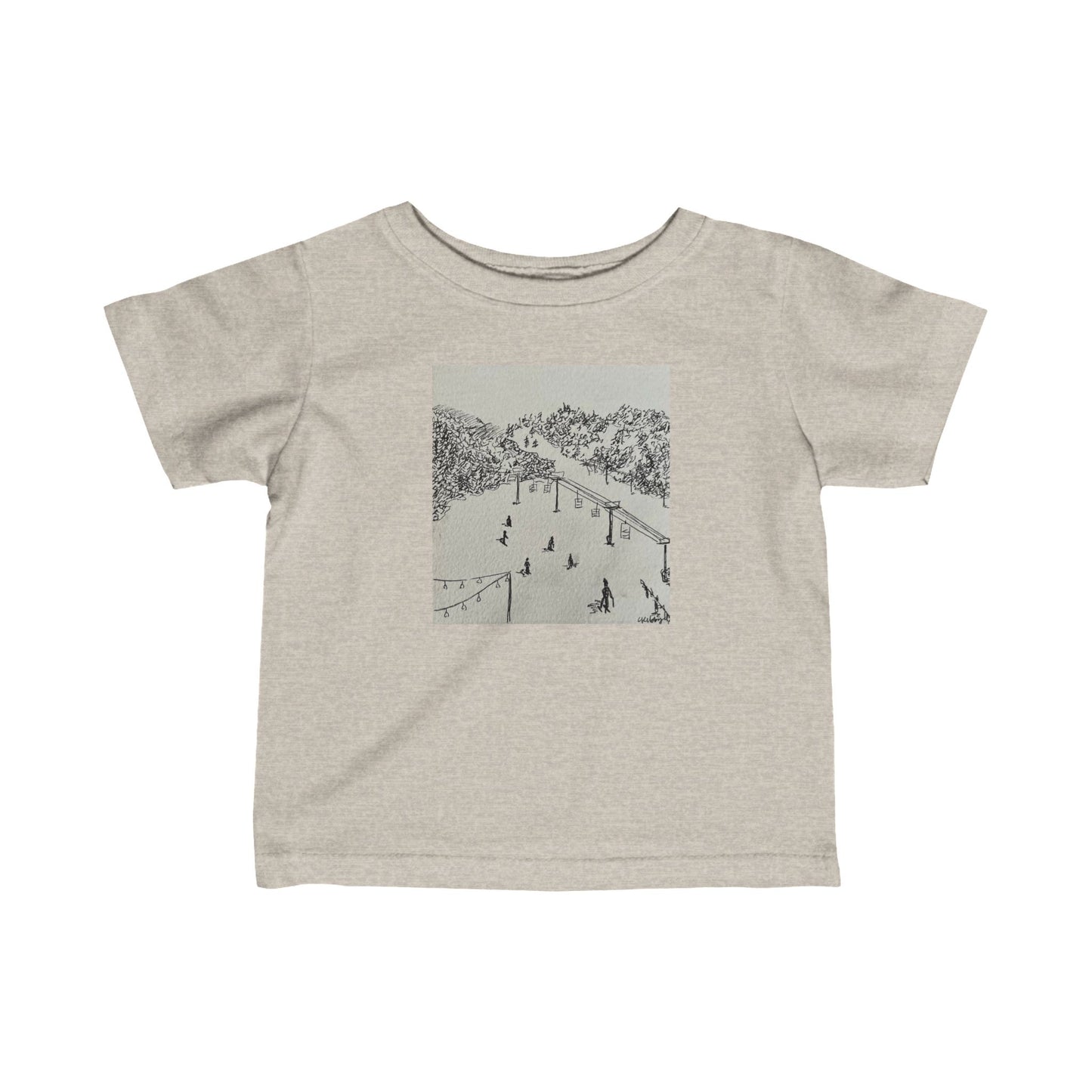 Aspen Infant Fine Jersey Tee