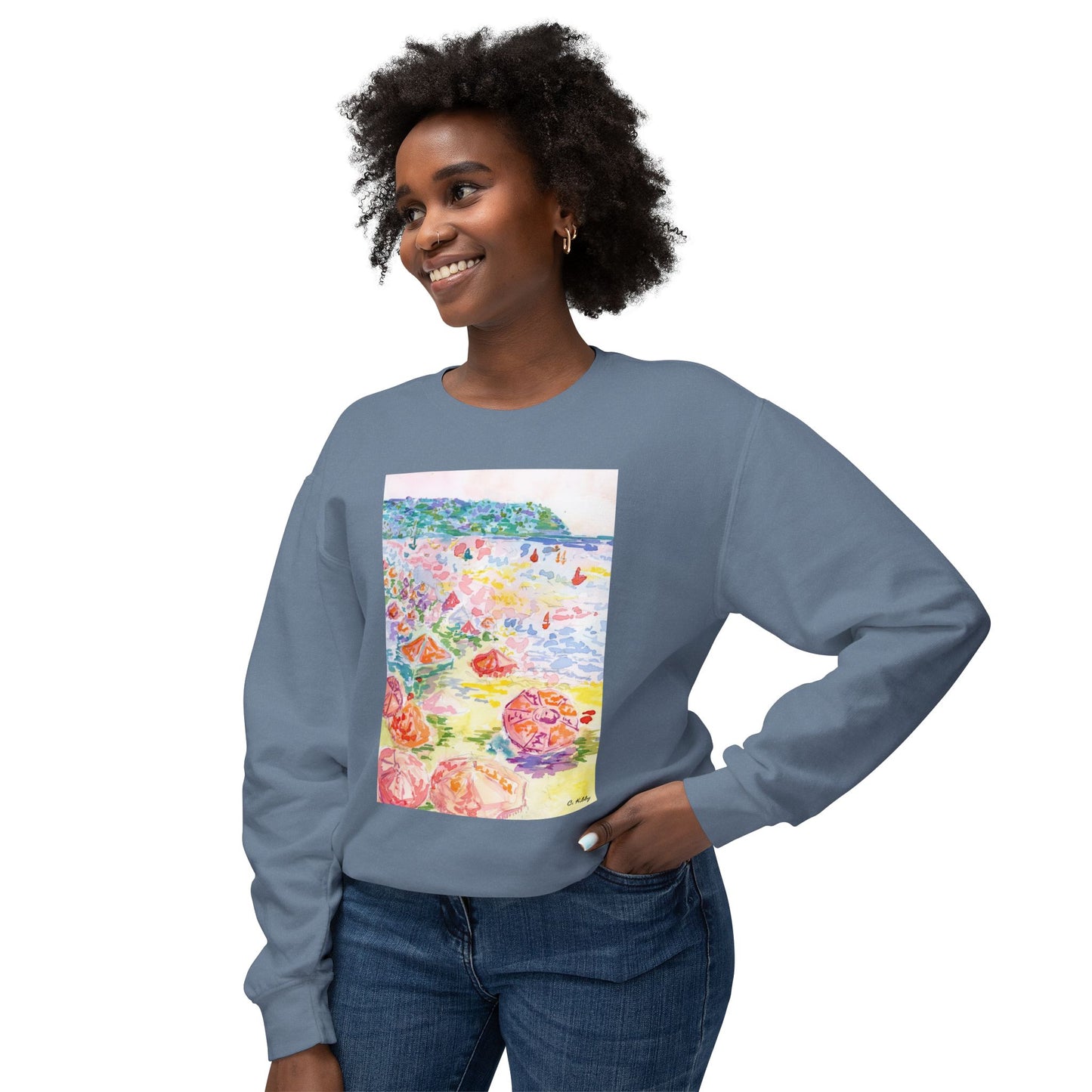 Amalfi Coast II Lightweight Crewneck Sweatshirt