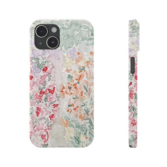 In the Flowers Slim Phone Case