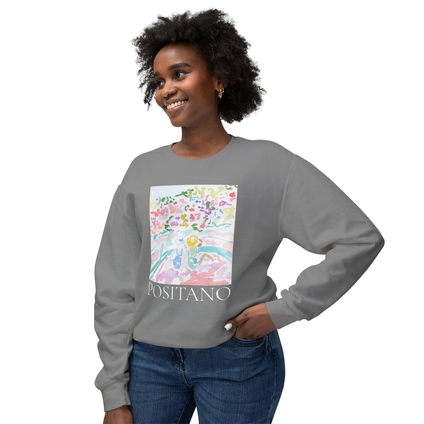 Positano Lightweight Crewneck Sweatshirt