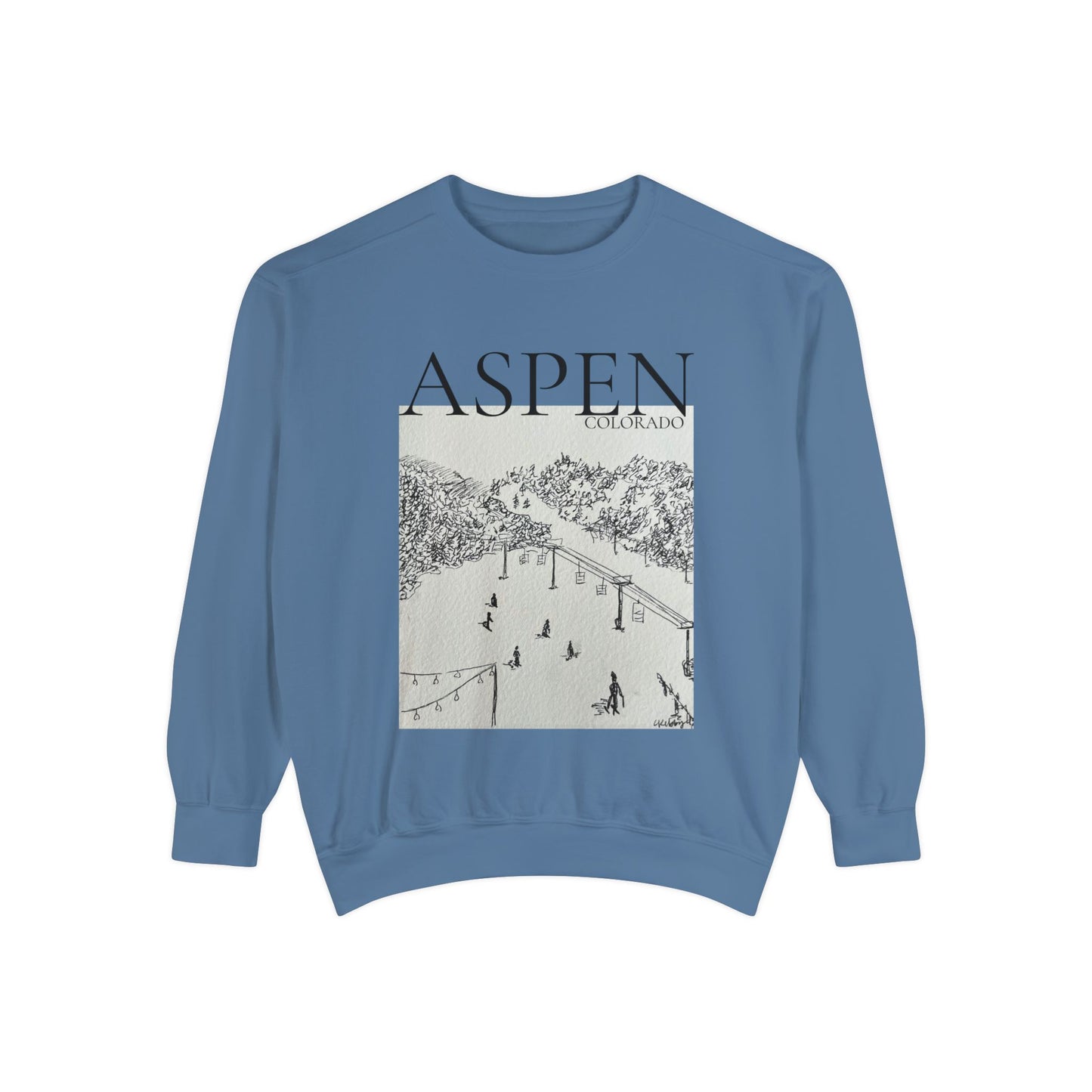 Aspen Garment-Dyed Sweatshirt