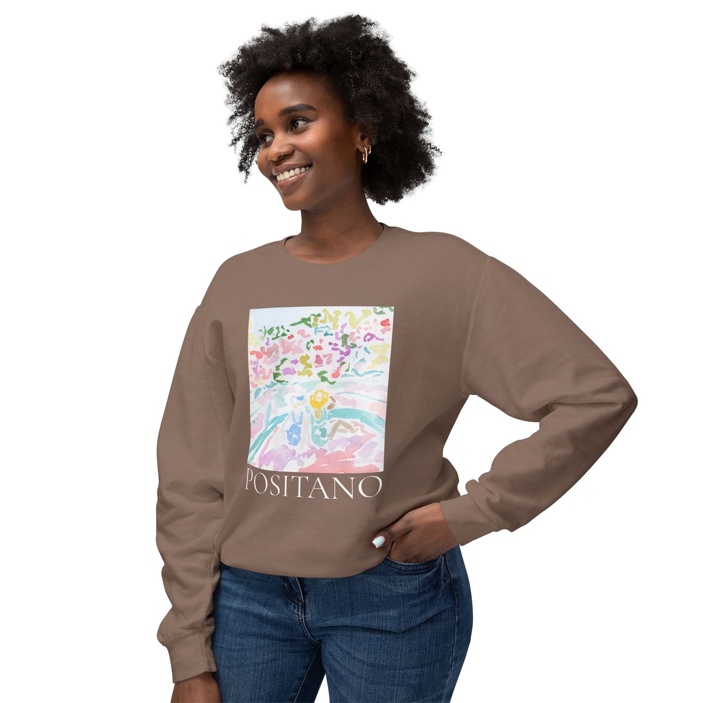 Positano Lightweight Crewneck Sweatshirt