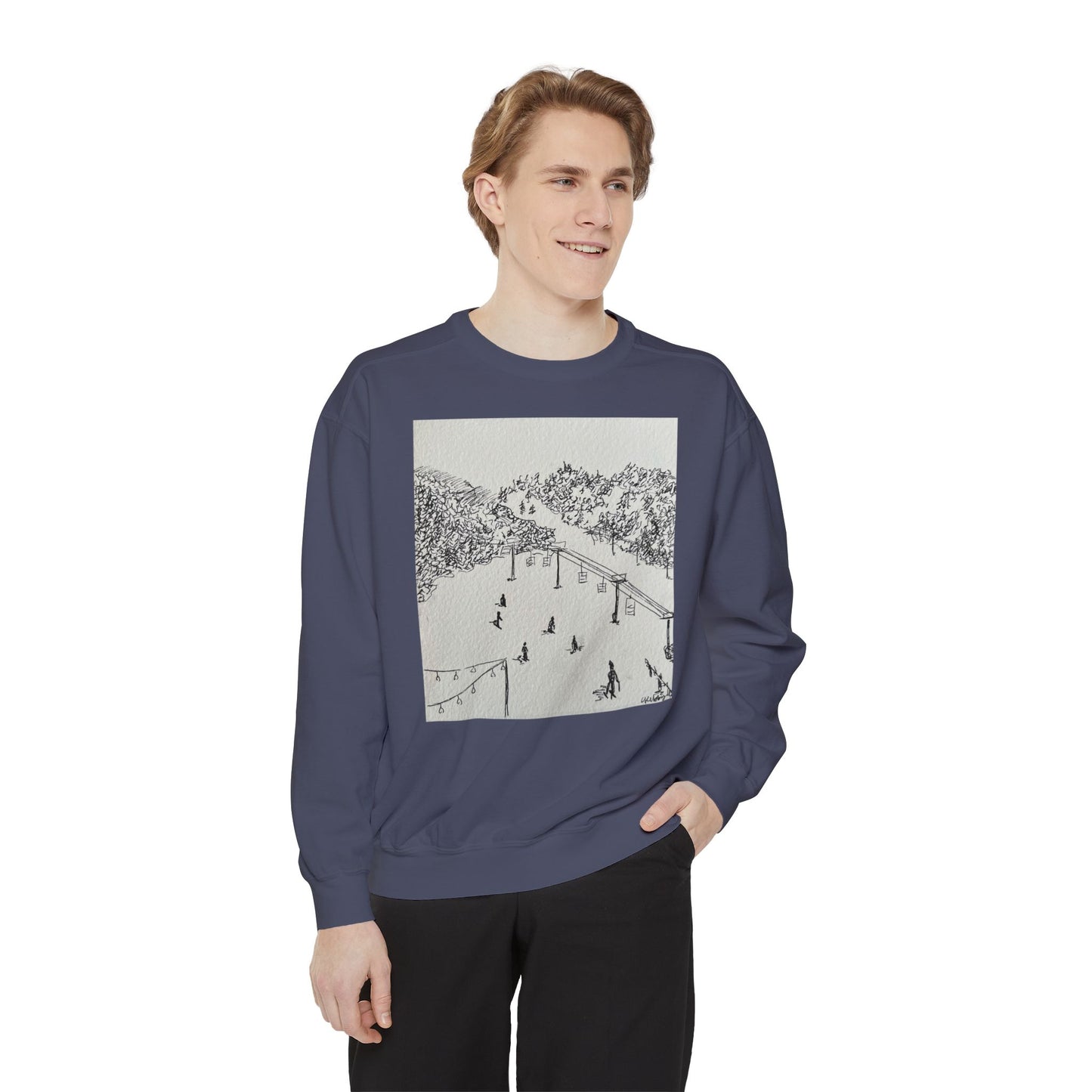 Aspen II Garment-Dyed Sweatshirt