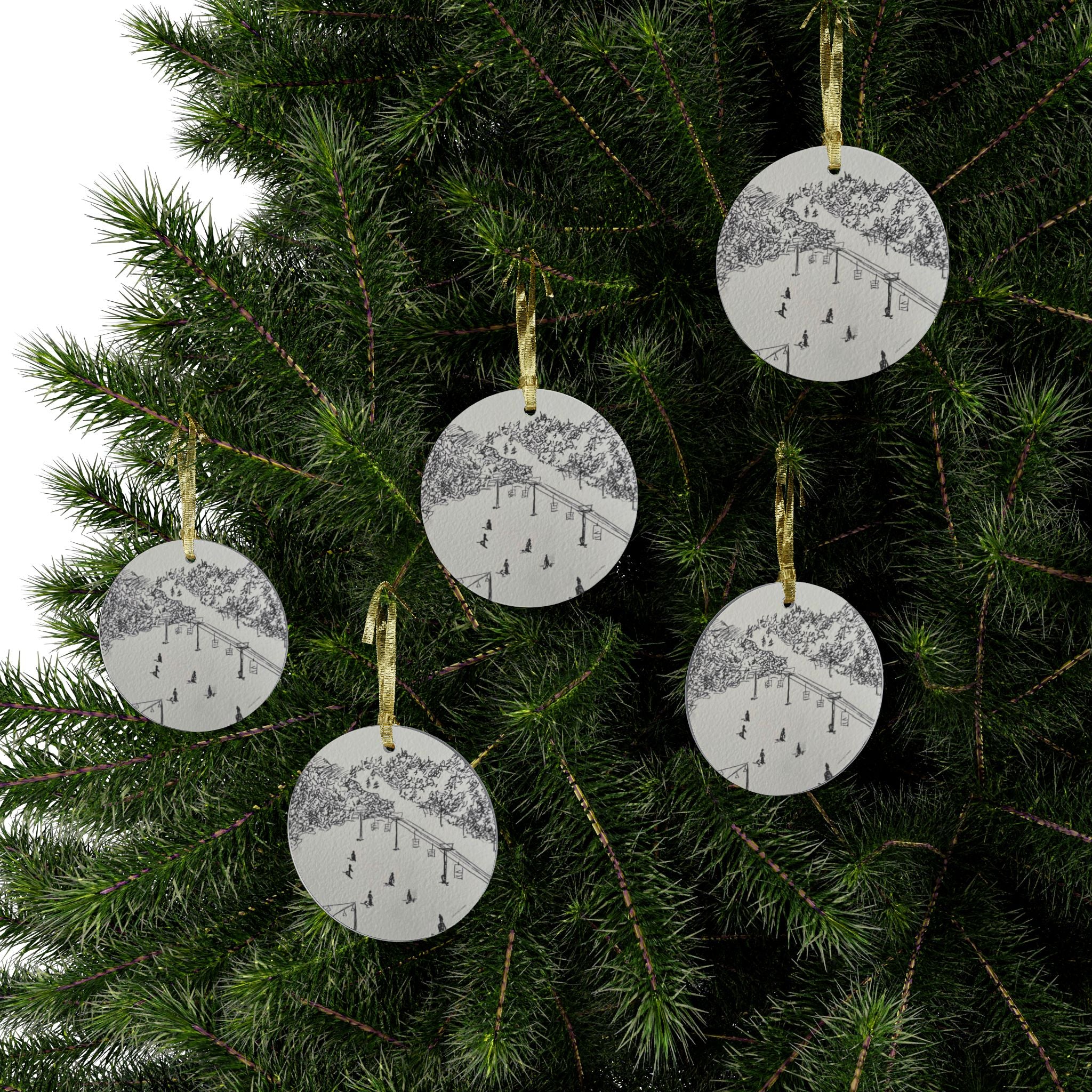 Aspen Acrylic Ornament