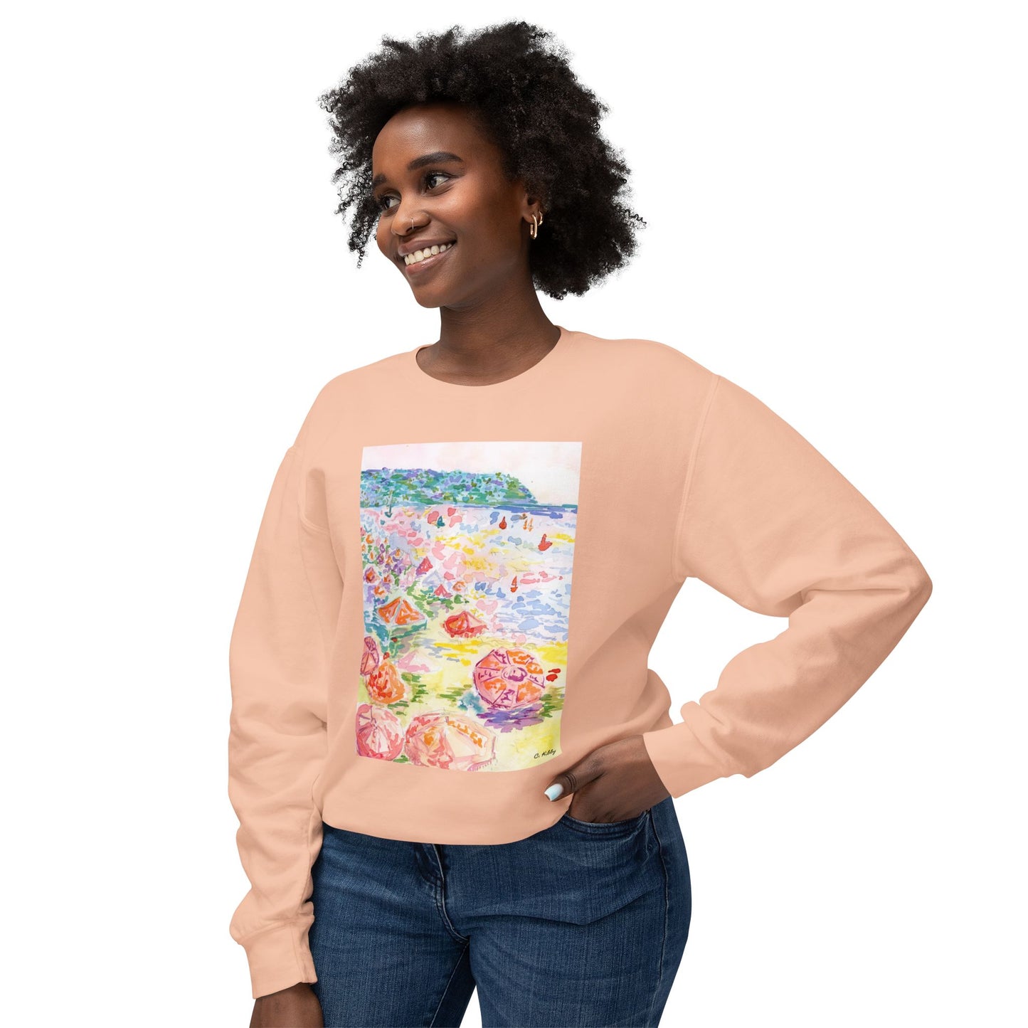 Amalfi Coast II Lightweight Crewneck Sweatshirt