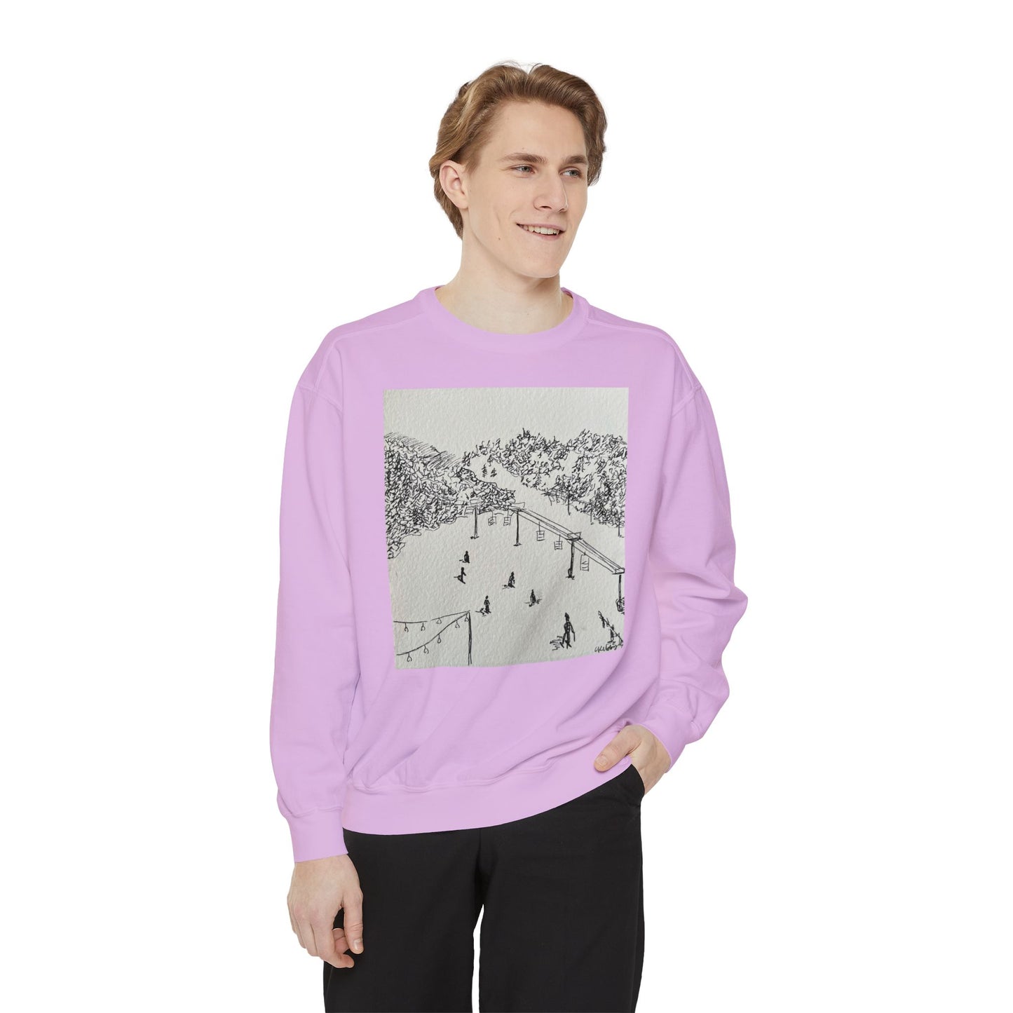 Aspen II Garment-Dyed Sweatshirt