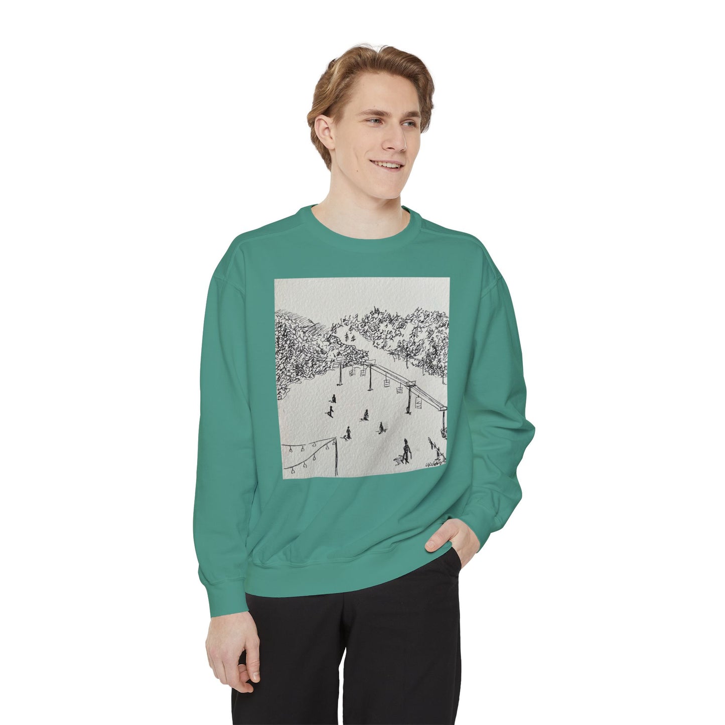 Aspen II Garment-Dyed Sweatshirt