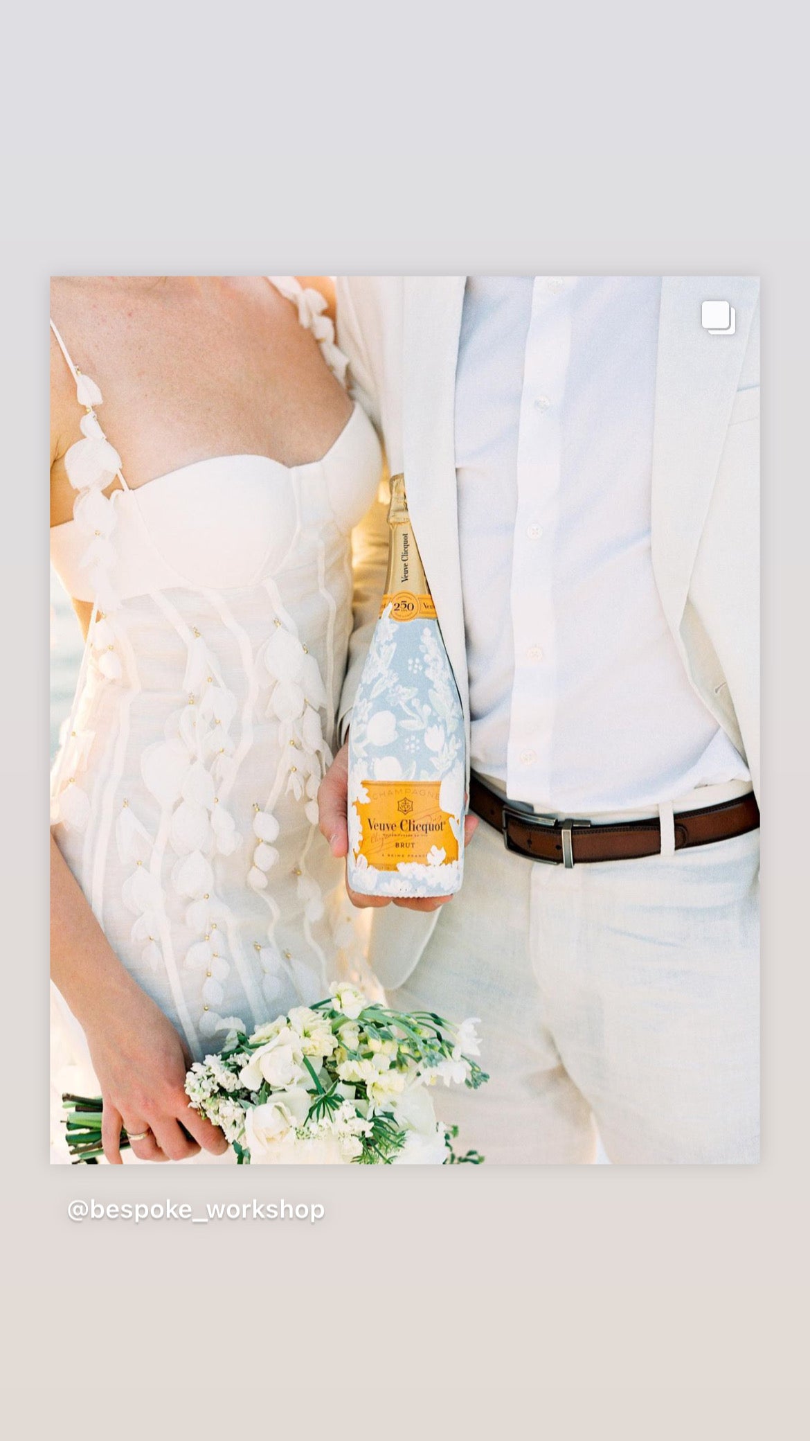 Custom Hand Painted Champagne Bottle — OK only