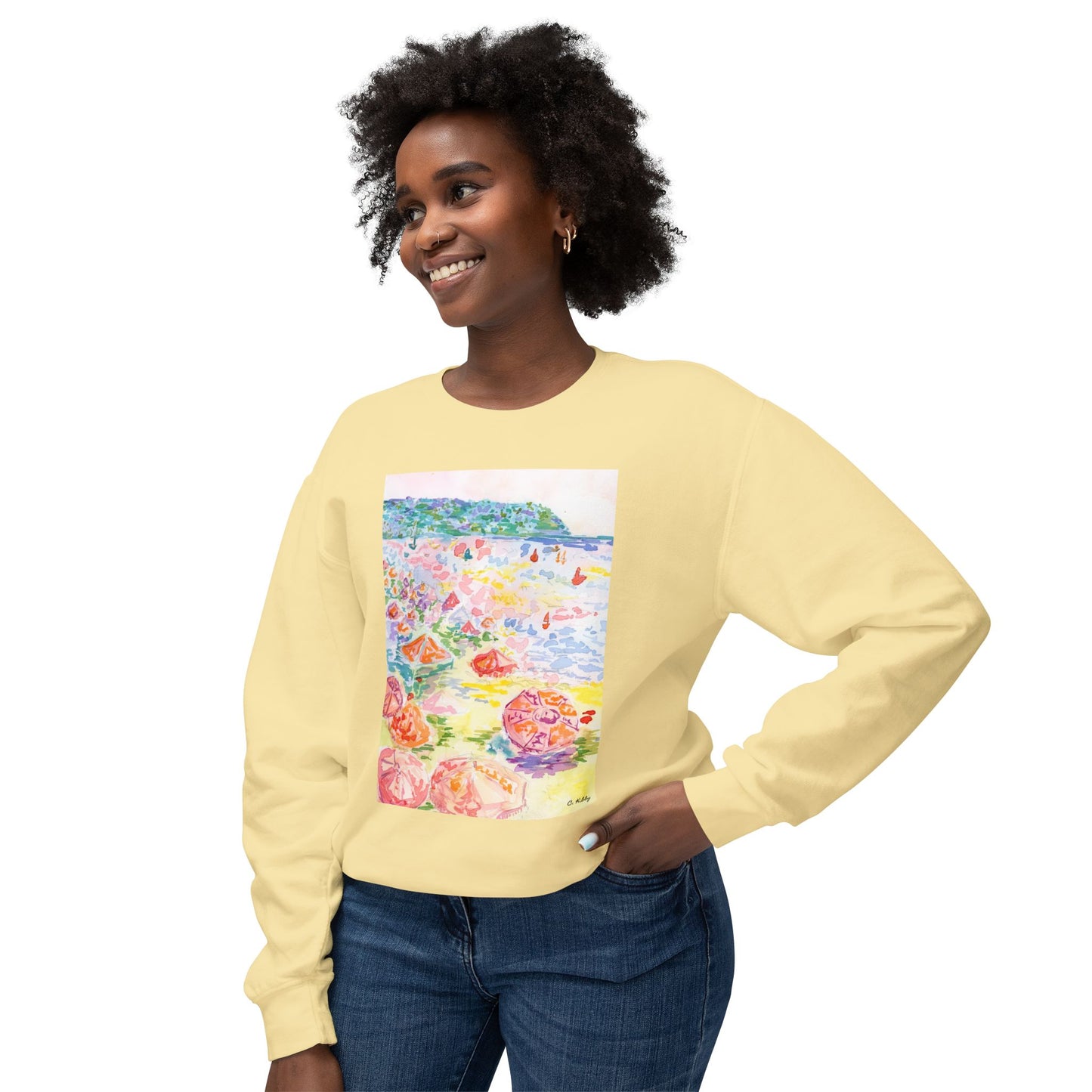 Amalfi Coast II Lightweight Crewneck Sweatshirt