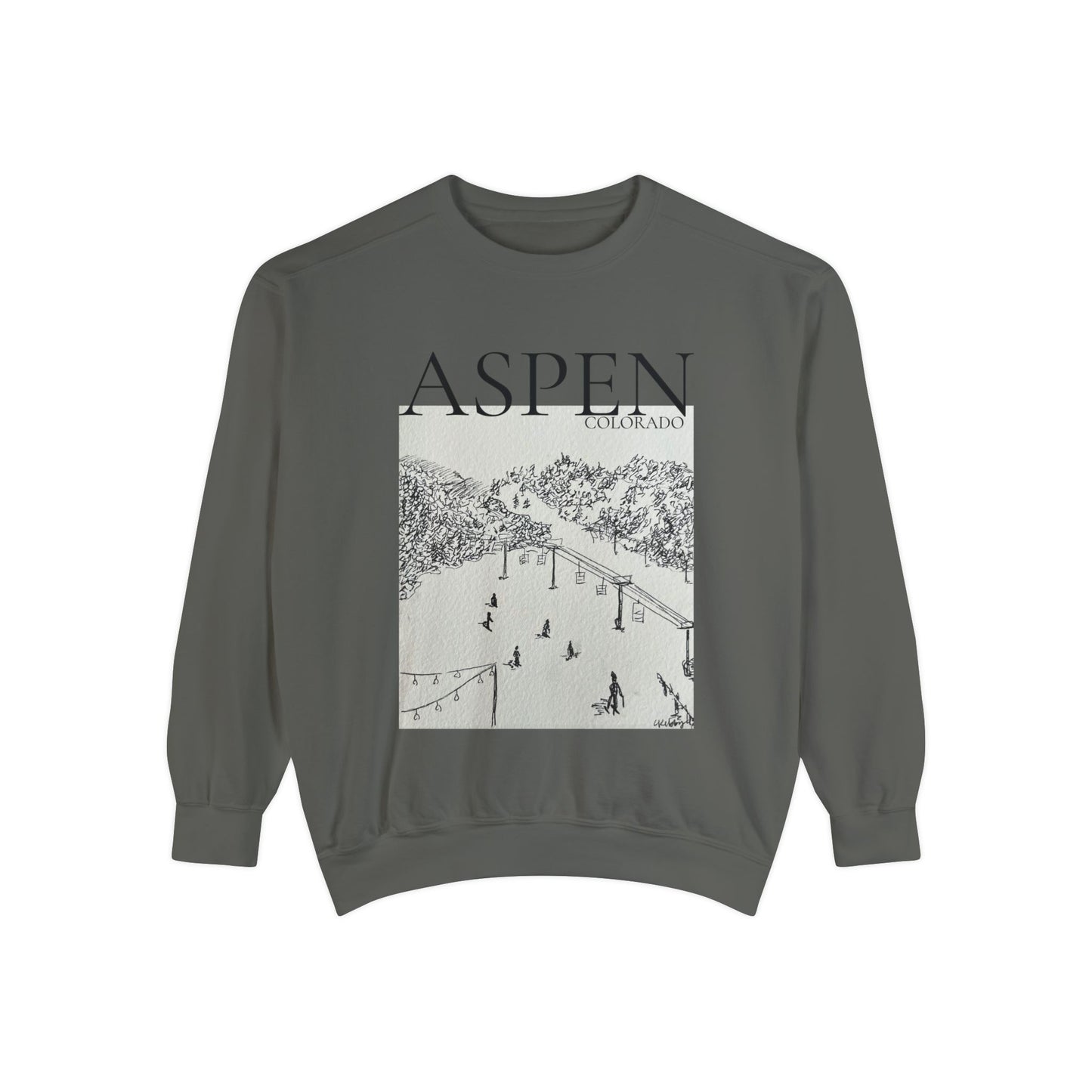 Aspen Garment-Dyed Sweatshirt