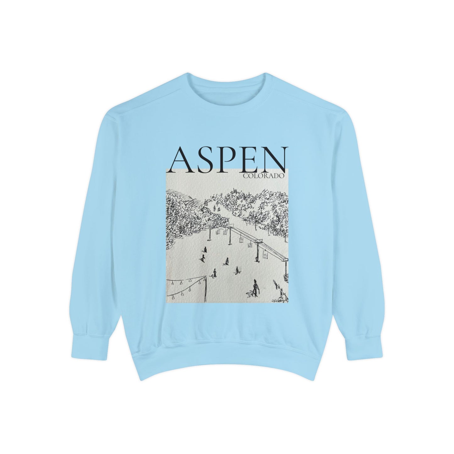 Aspen Garment-Dyed Sweatshirt