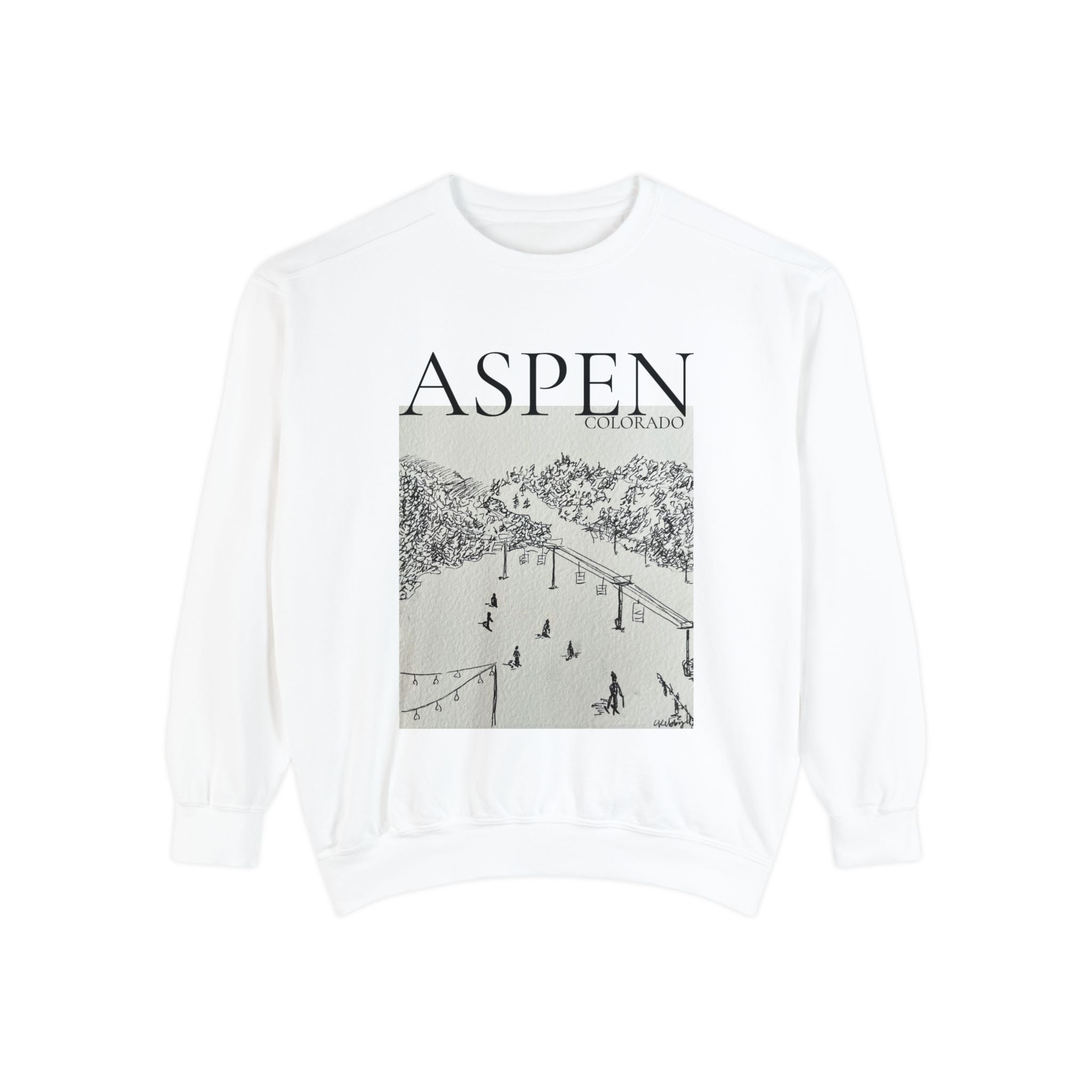 Aspen Garment-Dyed Sweatshirt