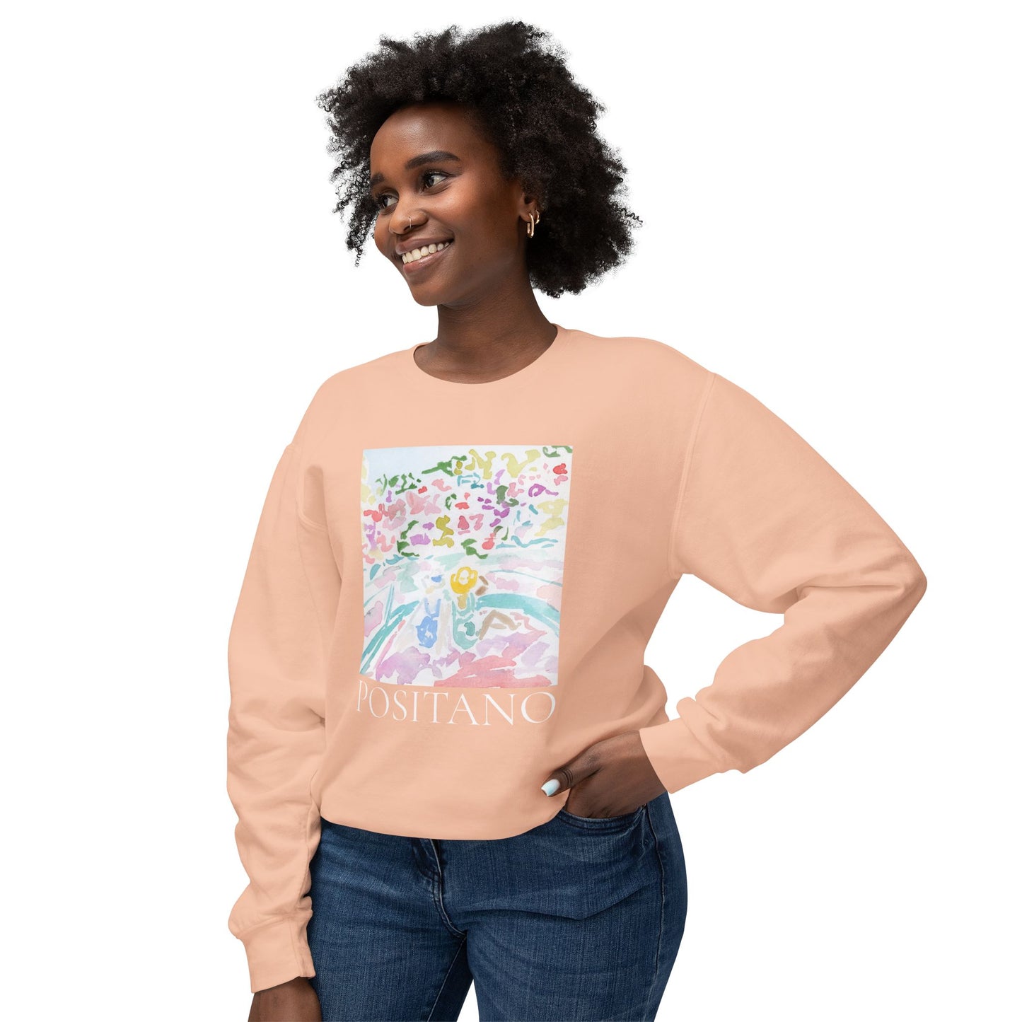 Positano Lightweight Crewneck Sweatshirt