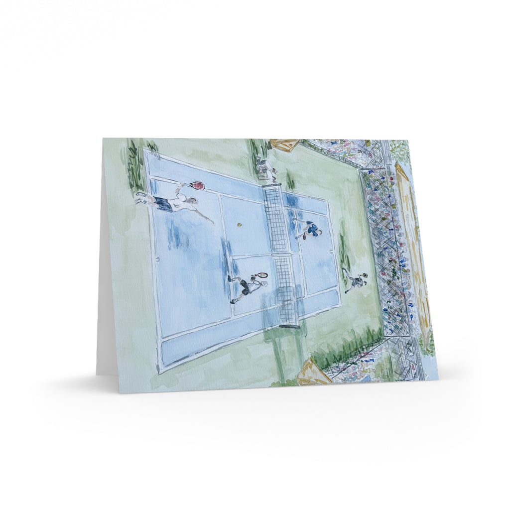 Greeting Cards Set - Tennis Match Collection - 8, 16, and 24 pcs supporting First Serve Tulsa