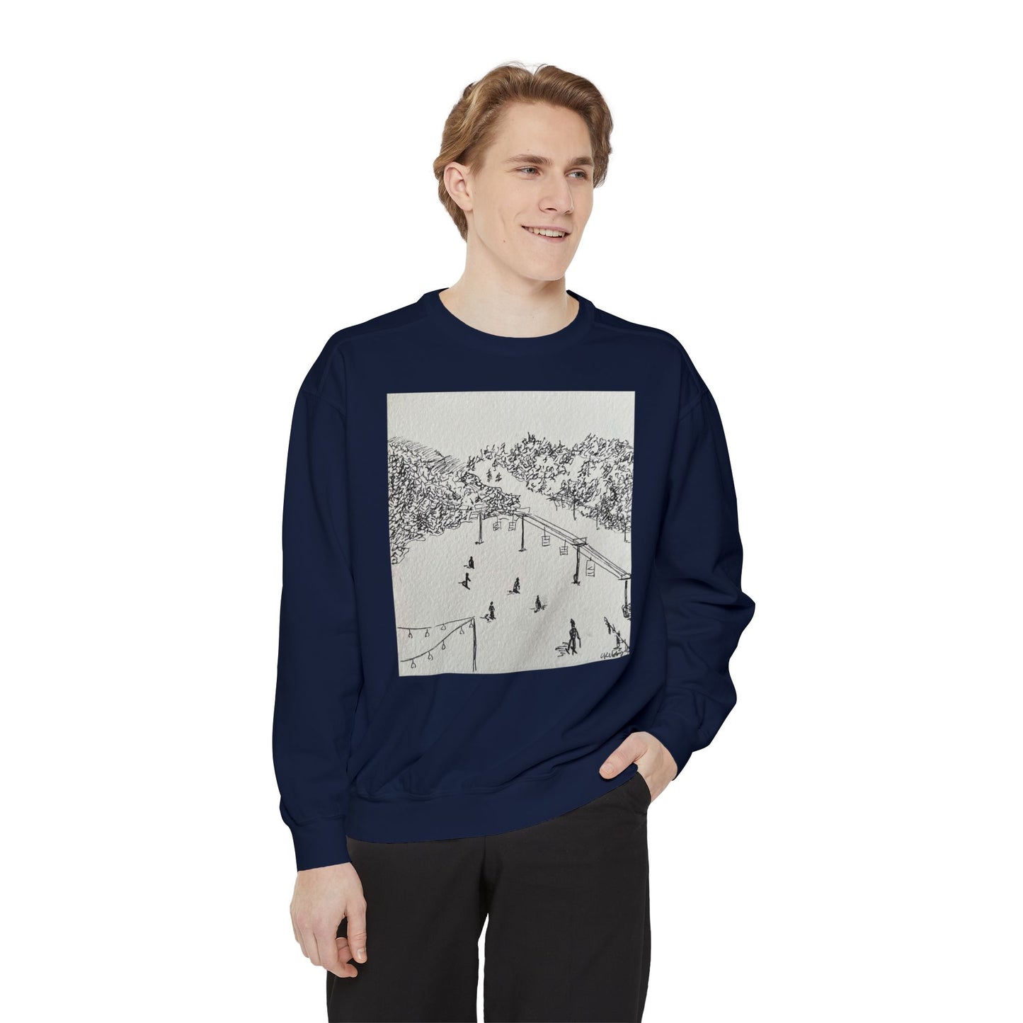 Aspen II Garment-Dyed Sweatshirt