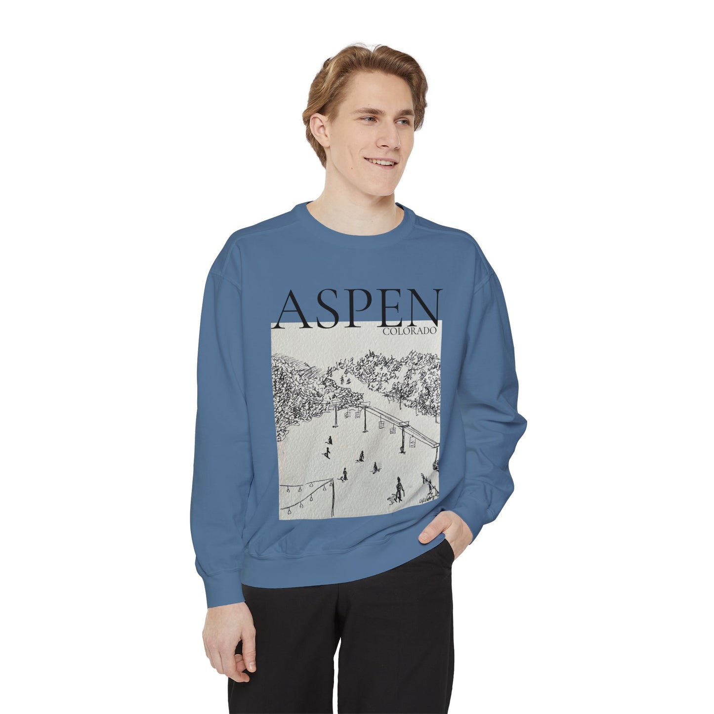 Aspen Garment-Dyed Sweatshirt