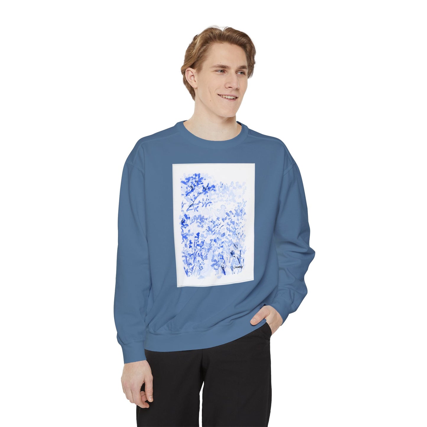 Giverny Garment-Dyed Sweatshirt