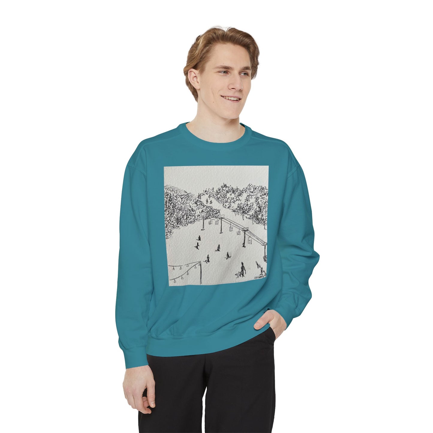 Aspen II Garment-Dyed Sweatshirt