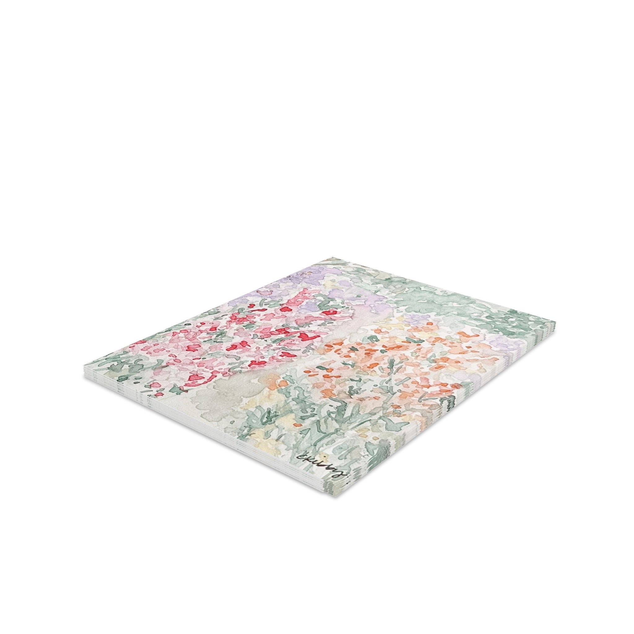 Floral Watercolor Greeting Cards Set - 8, 16, or 24 pcs for All Occasions