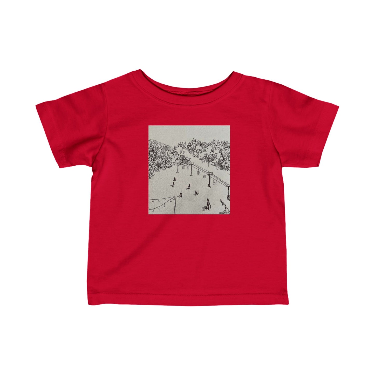 Aspen Infant Fine Jersey Tee